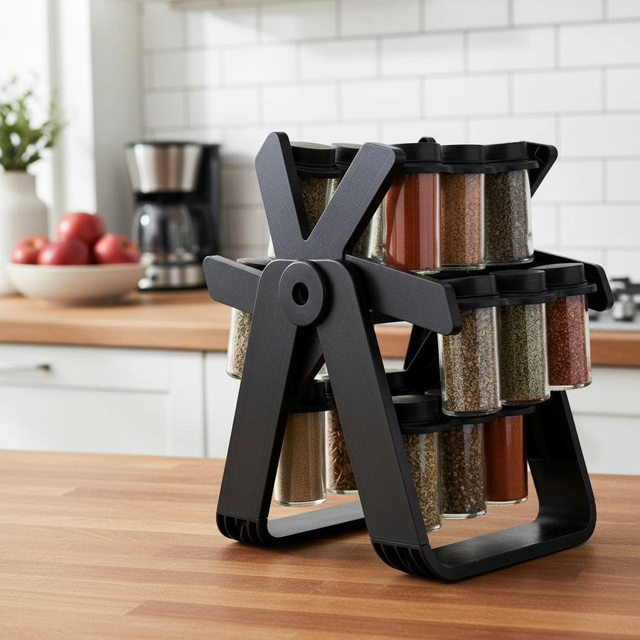 18 قطعة تخزين للتوابل