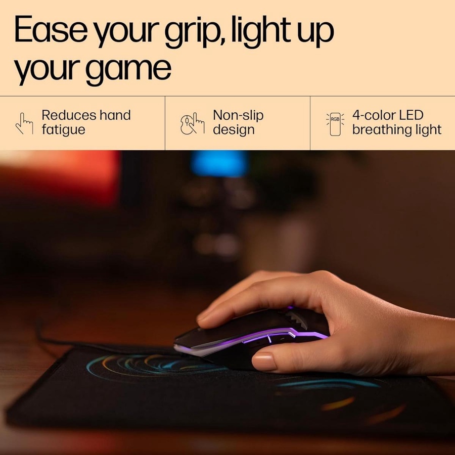 HP M270 Backlit USB Wired Gaming product thumbnail 3