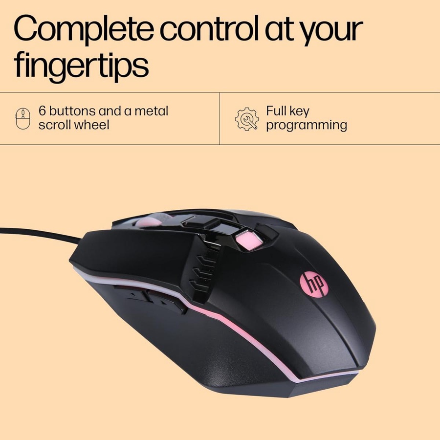 HP M270 Backlit USB Wired Gaming product thumbnail 4