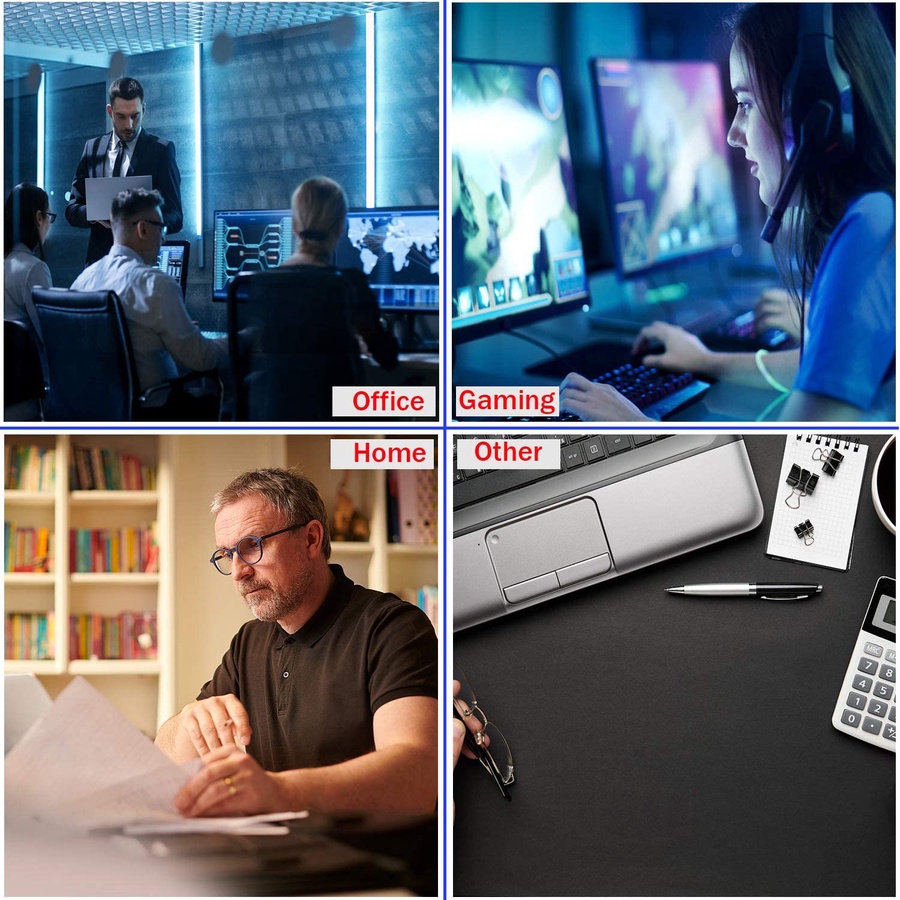 Computer Mouse Pad 25*30cm- Black product thumbnail 6