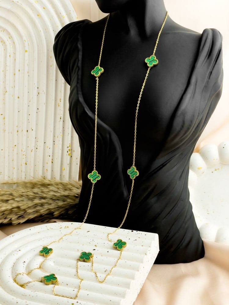 316L Gold Necklace – No.01 (110cm)
