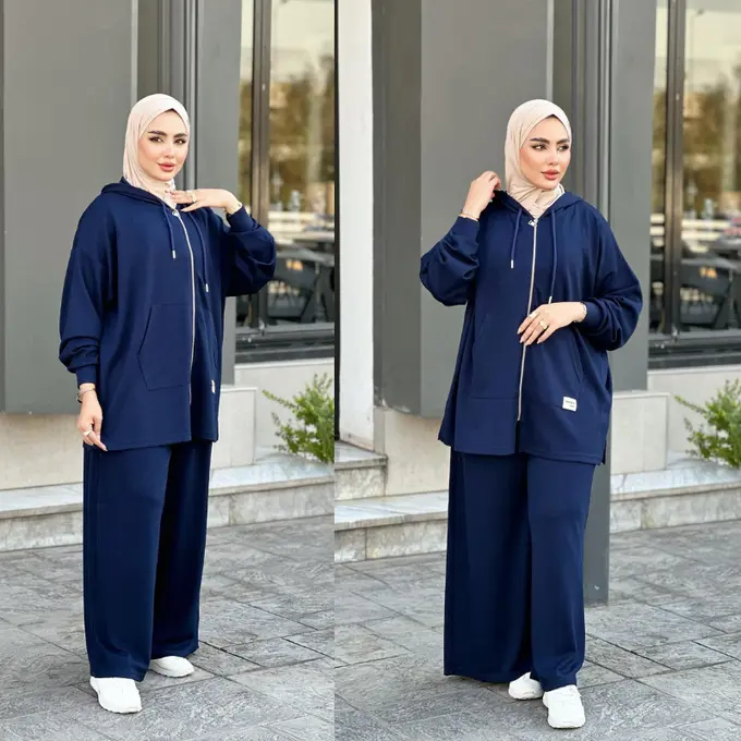 فخامة الدفء والأناقة المحتشمة! كيطمة المونطوني أوفر سايز الأنيق يمنحك حرية الحركة والمظهر العصري🎉
