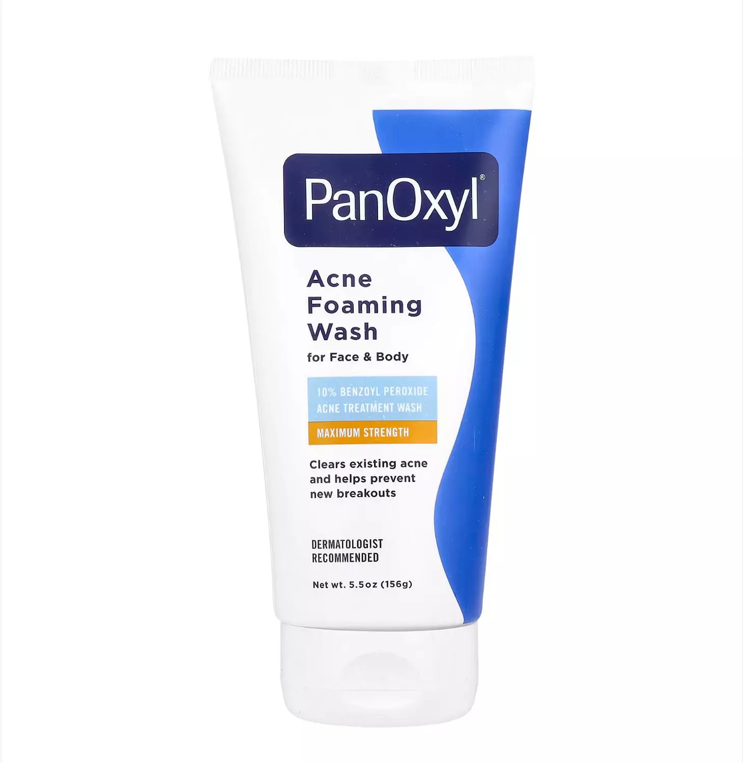 Panoxyl Acne Foaming Wash, For Face & Body, Maximum Strength