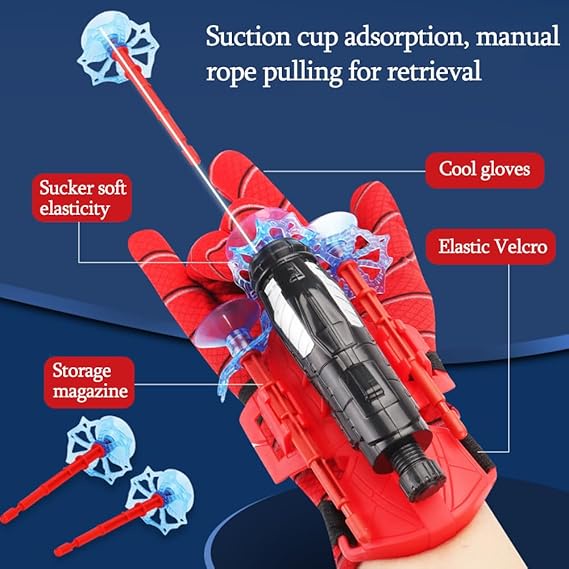 spiderman gloves