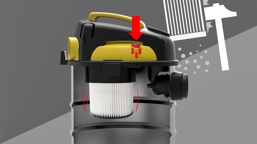 هزاز فلتر هوائي