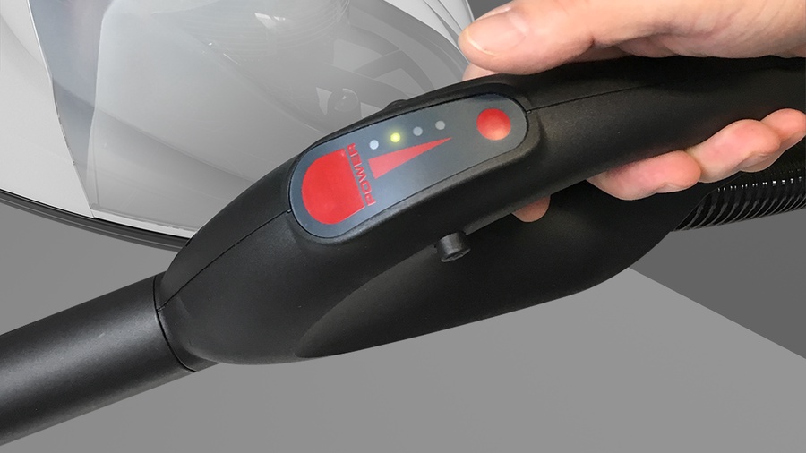 مقبض مزوّد بوحدة تحكم