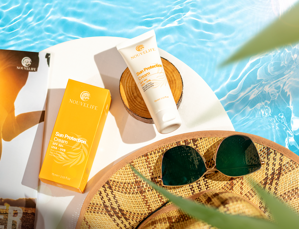 واقي شمس نوفا لايف SPF 50+ | حماية من الشمس والضوء الأزرق
