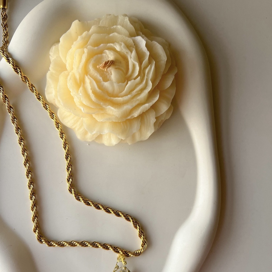 Twist & Shine Braided Necklace