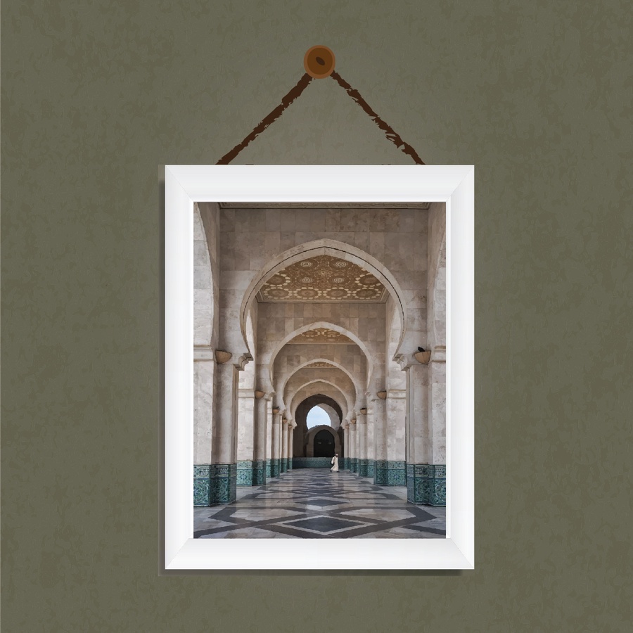 تابلوه "المسجد"