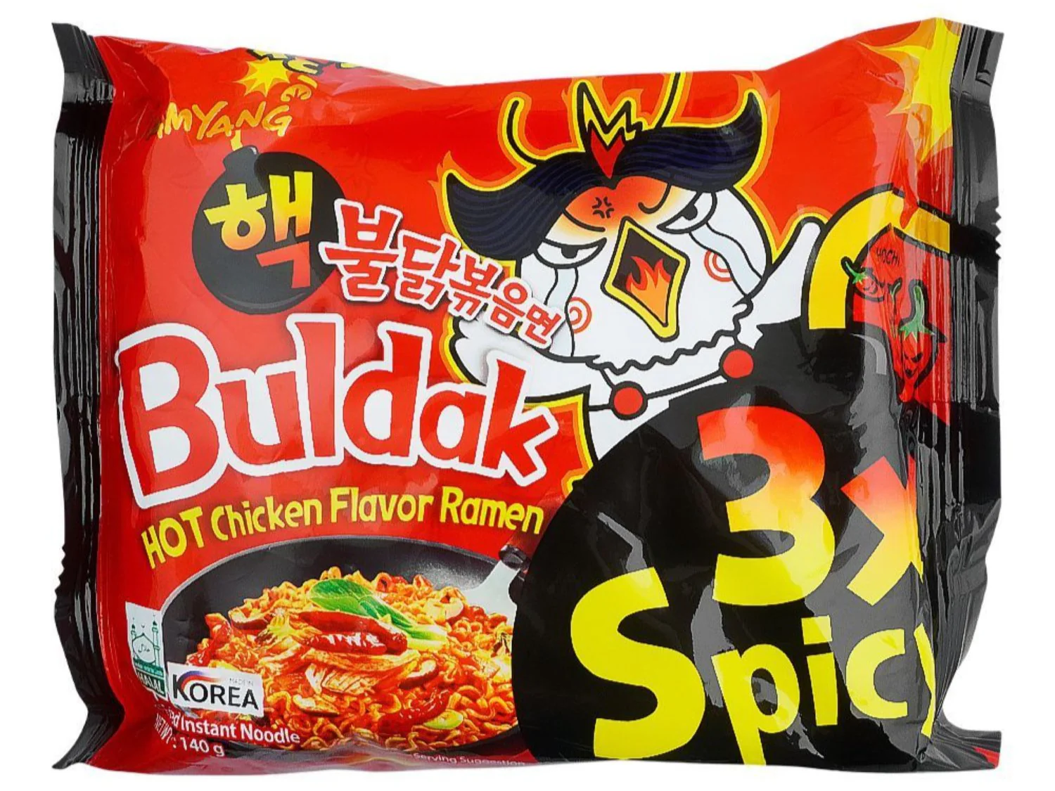Samyang Buldak 3x Spicy Hot Chicken Flavor Ramen
