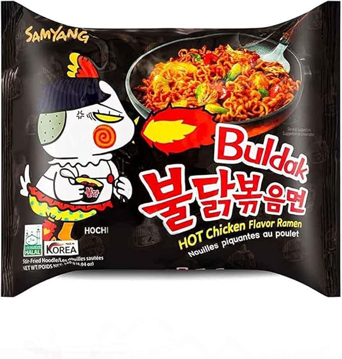 Samyang Hot Chicken Korean Ramen Noodles – 140 gm