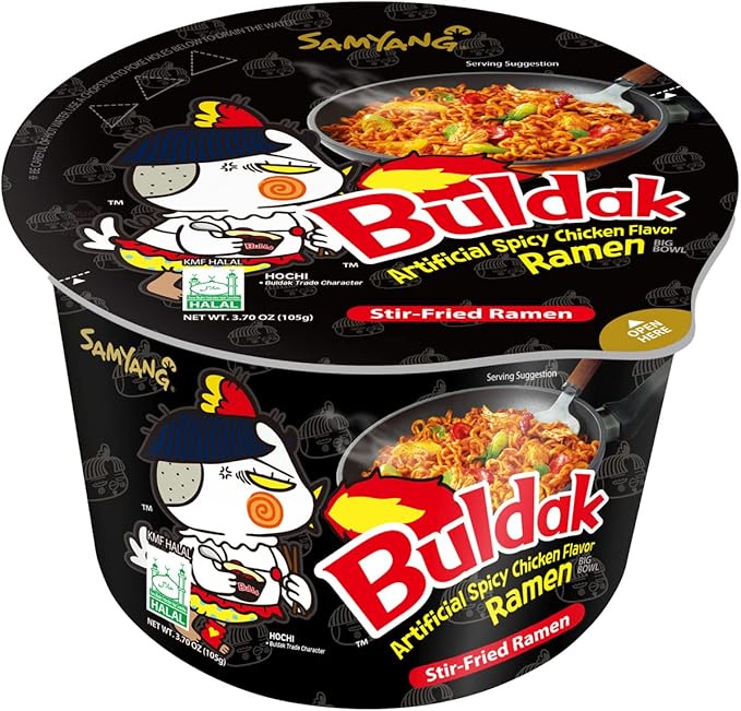 Samyang Hot Chicken Ramen Noodles Plate 105g