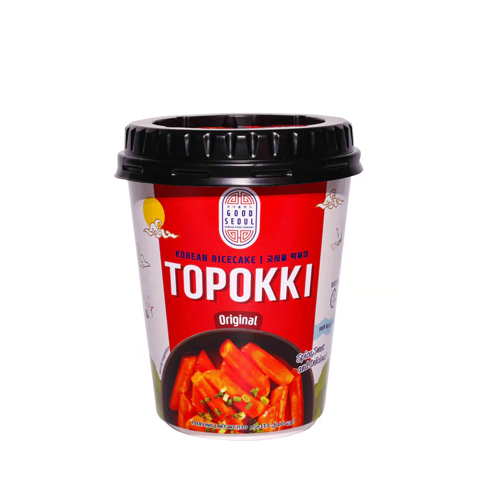 Topokki - Korean Rice Cake - Original - 113g