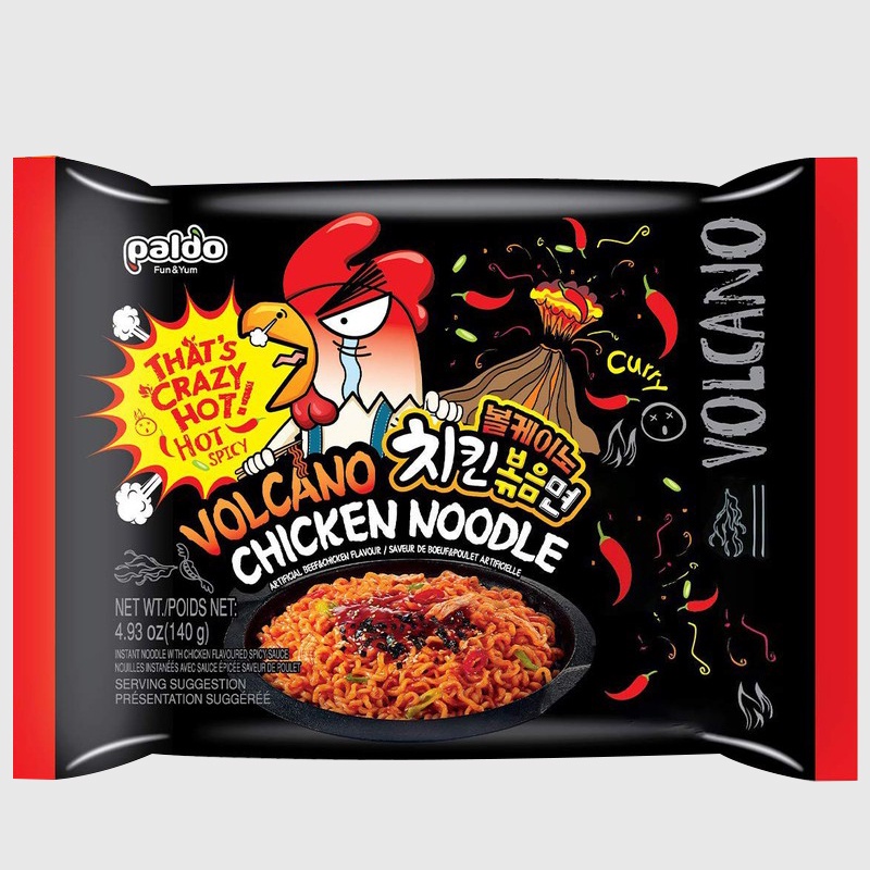 Paldo Volcano Chicken Noodles 140g