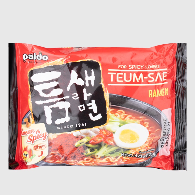 Paldo Teum-Sae Ramen Noodles – 120 Gm