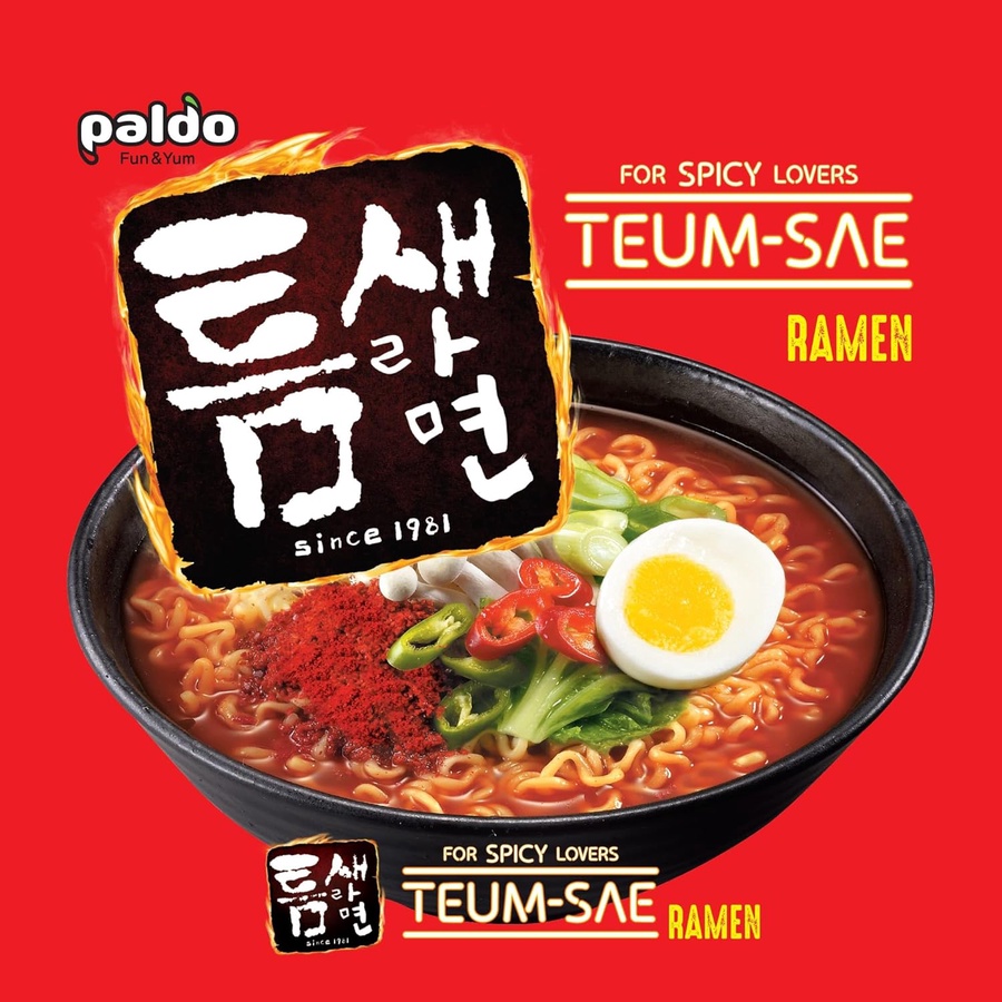 Paldo Teum-Sae Ramen Noodles – 120 Gm