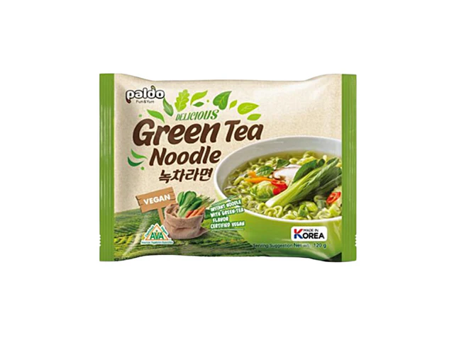Paldo Green Tea Noodles - 120 gm