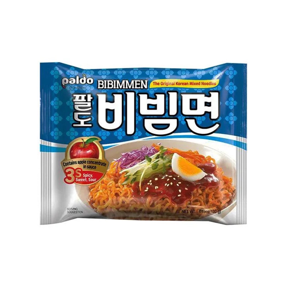 Paldo Bibimmen Sweet & Sour Noodles - 130 gm