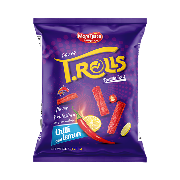 T.Rolls Chili & lemon 170g