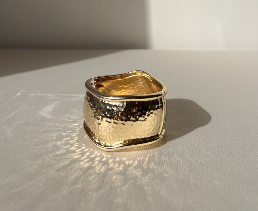 Wide Square Bangle