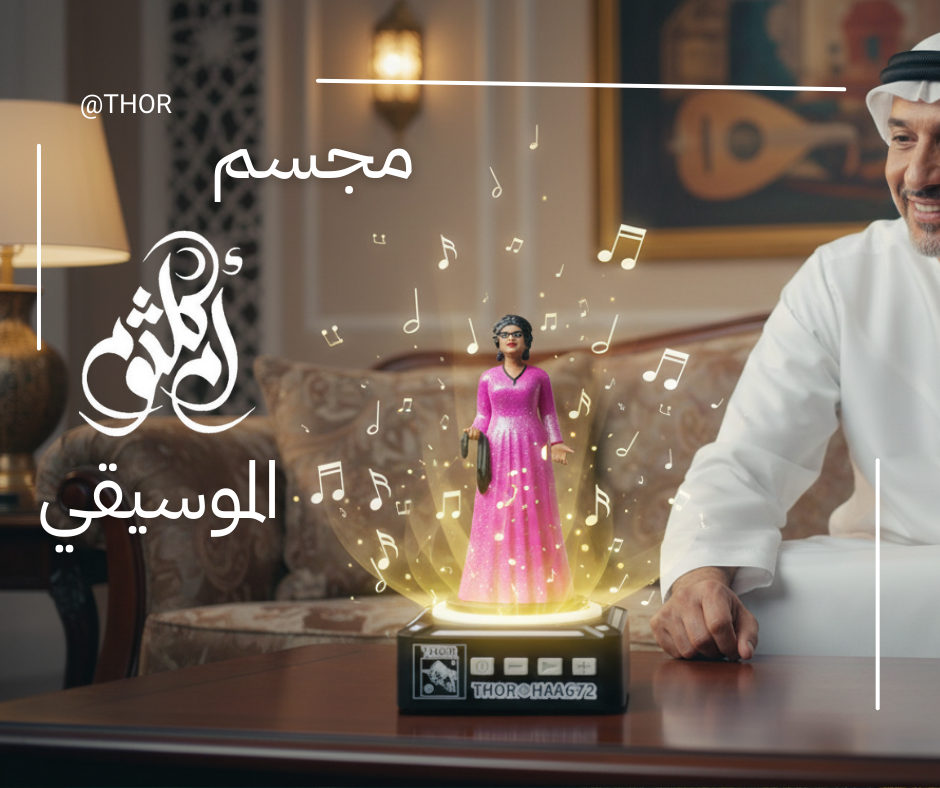 مجسم أم كلثوم