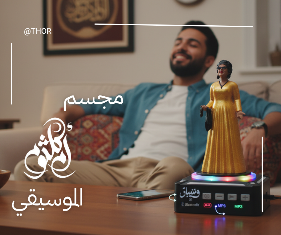 مجسم أم كلثوم