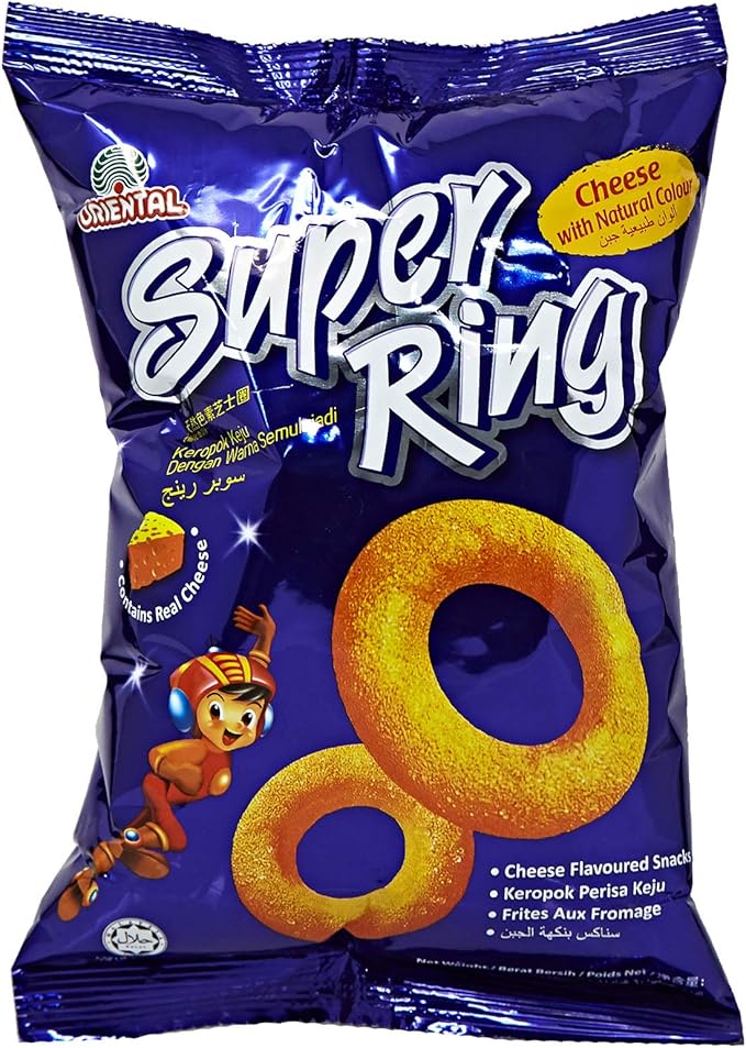 Oriental Super Ring Cheese Snack 60g