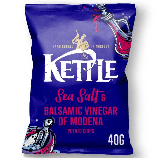 Kettle Sea Salt & Balsamic Vinegar of Modena 130g