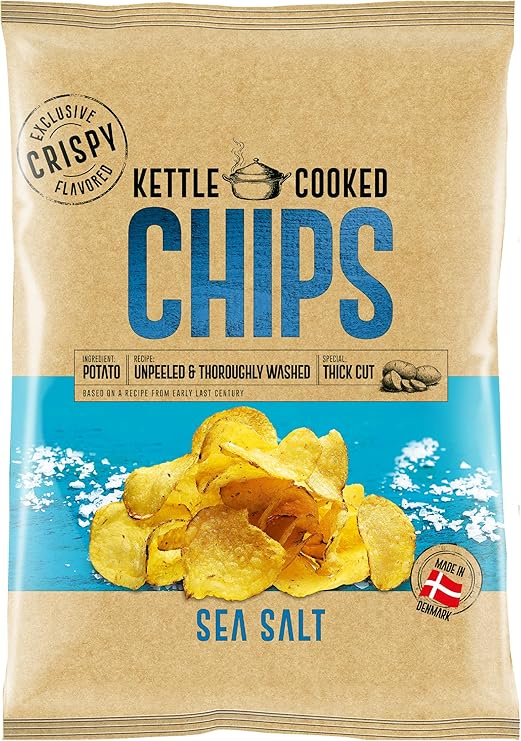 Kettle Sea Salt Chips 150g