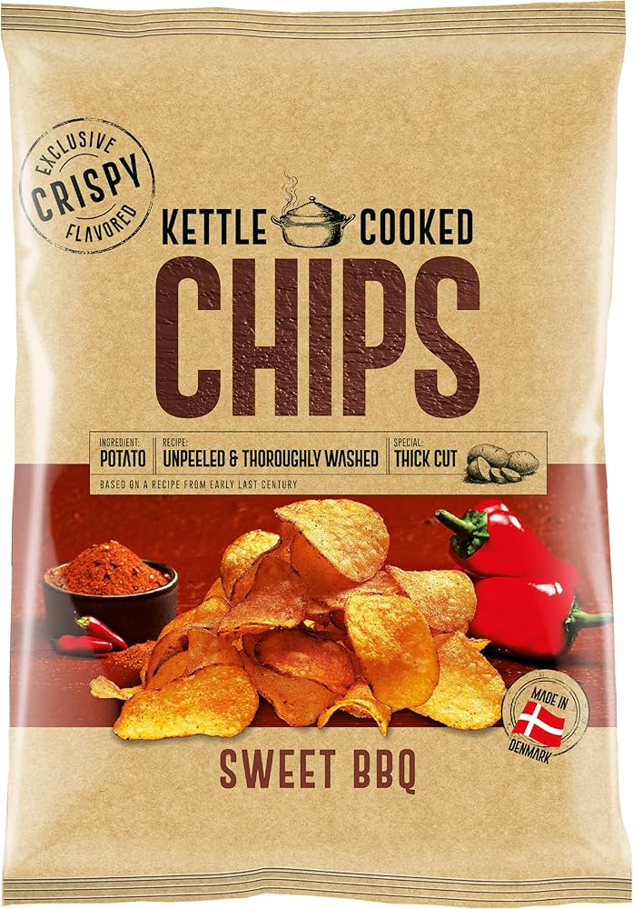 Kettle Sweet BBQ Chips 150g
