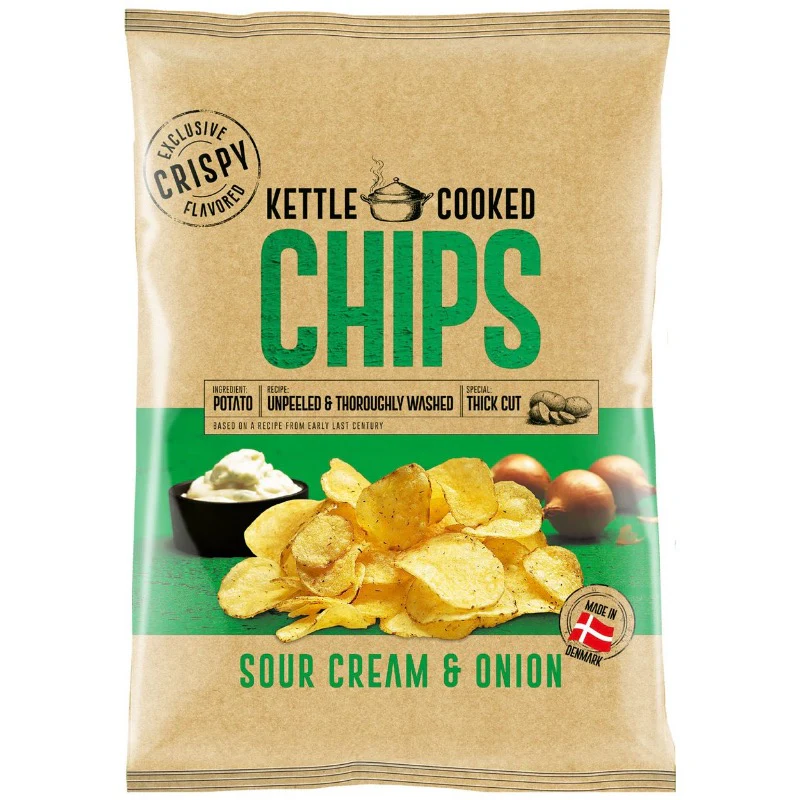 Kettle Chips - Sour Cream & Onion 150g