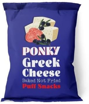 Ponky Greek Cheese Snacks - 30g