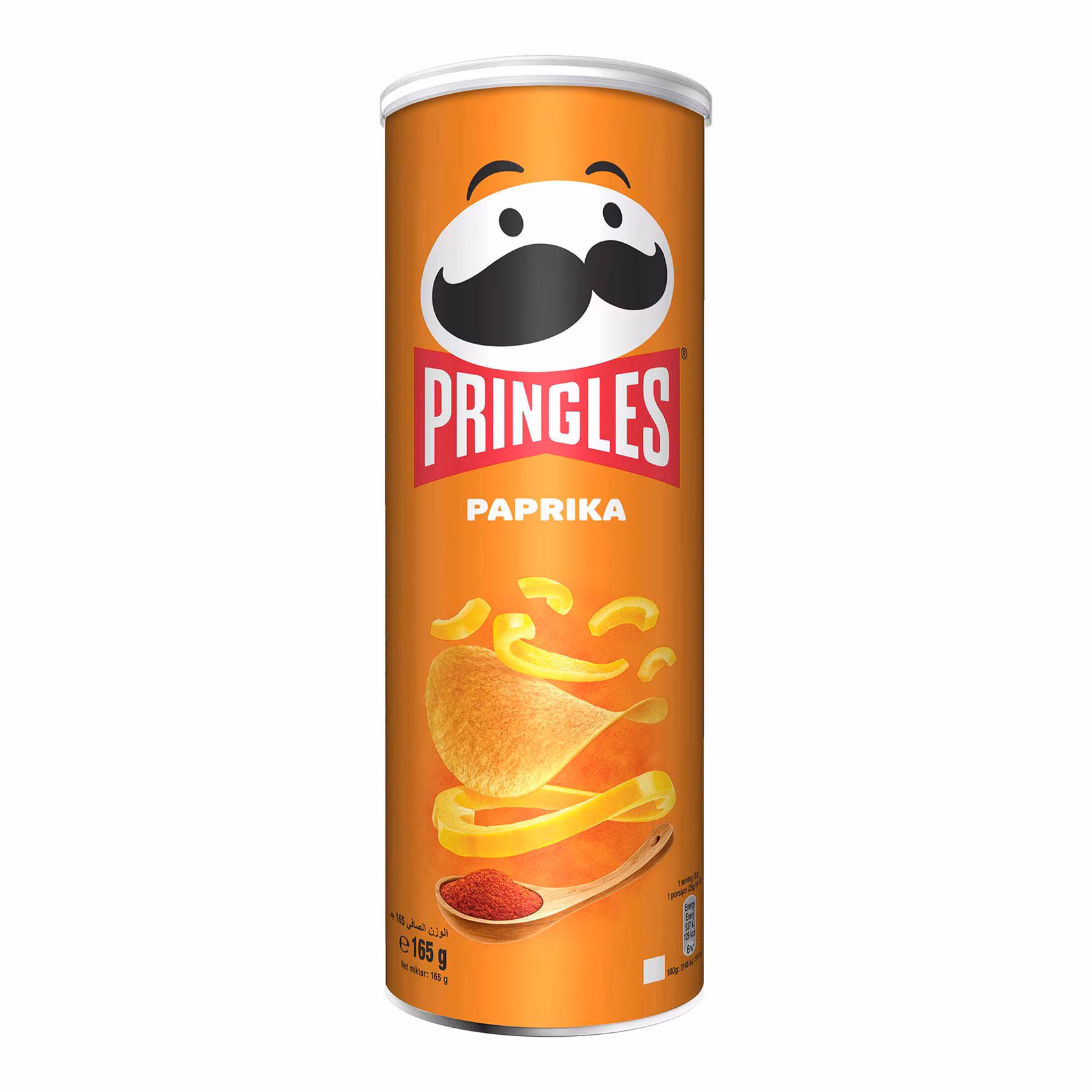 Pringles Paprika Potato Chips 165g