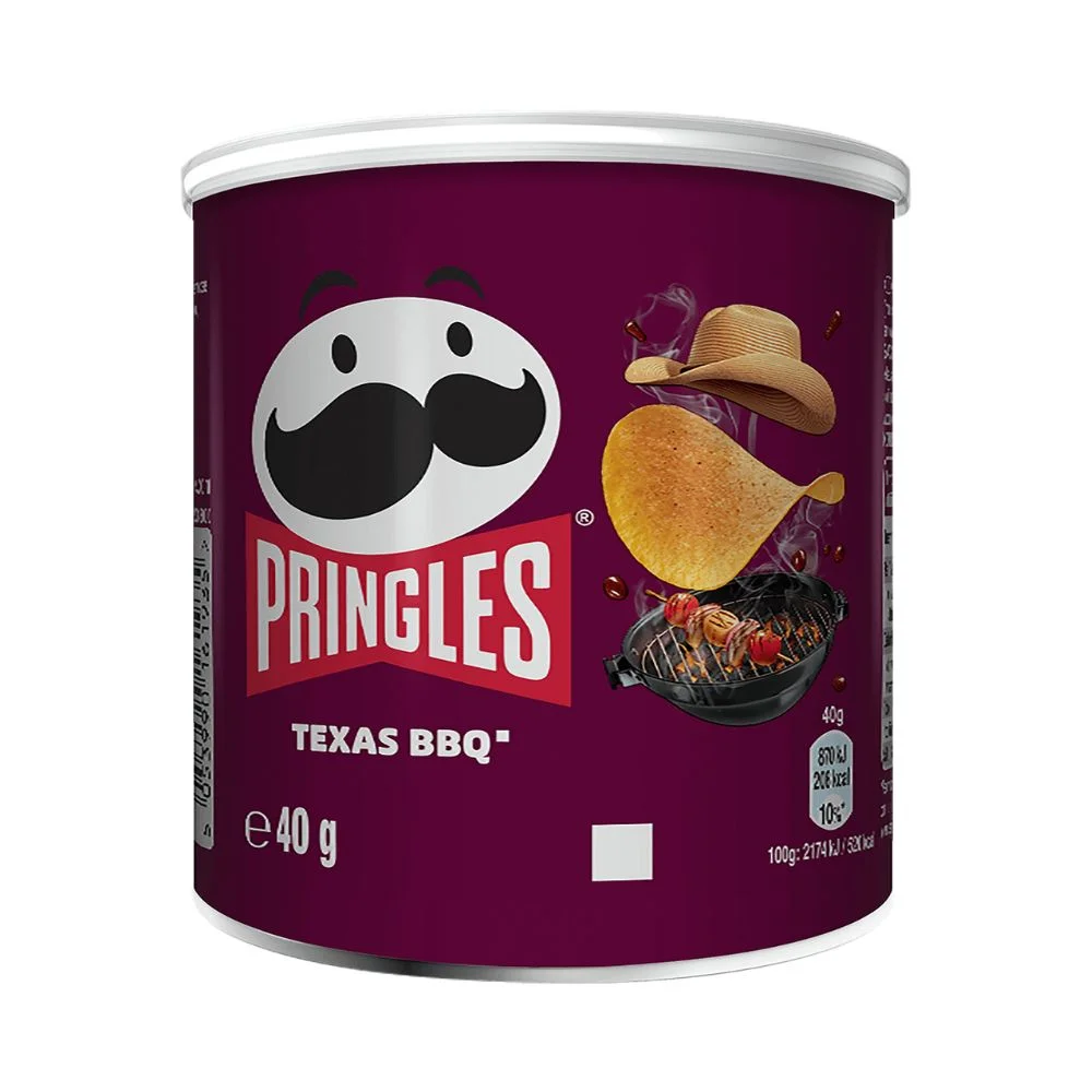 Pringles BBQ Potato Chips 40g