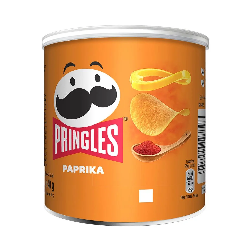 Pringles Paprika Potato Chips 40g