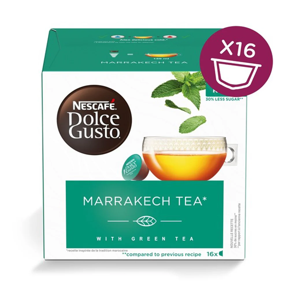Nescafé Dolce Gusto Marrakech Style Green Tea 16 Capsules