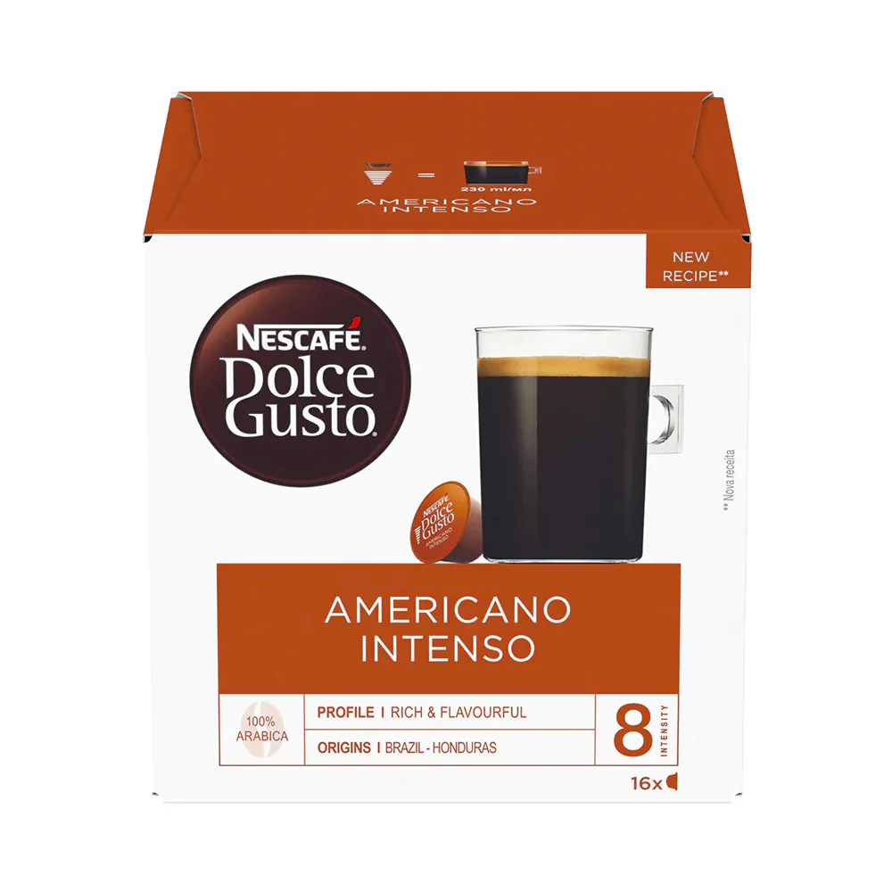 Nescafé Dolce Gusto Americano Intenso Strength 8 - 16 Capsules
