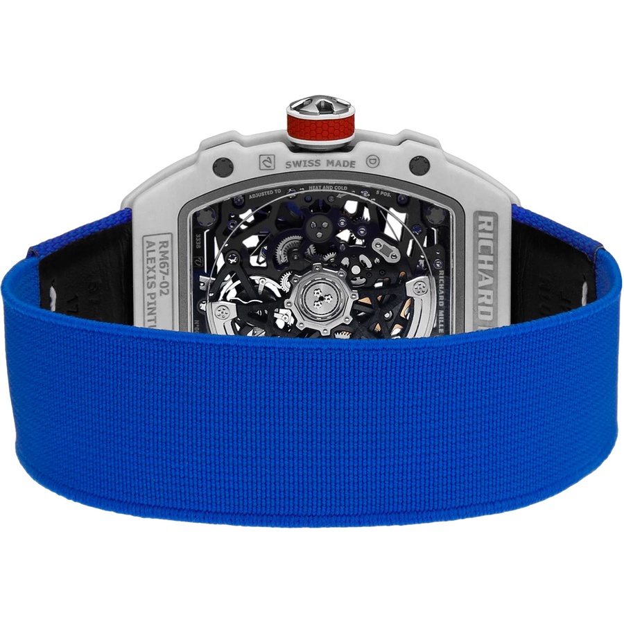 RM67-02 ultra slim white case swiss Super Master