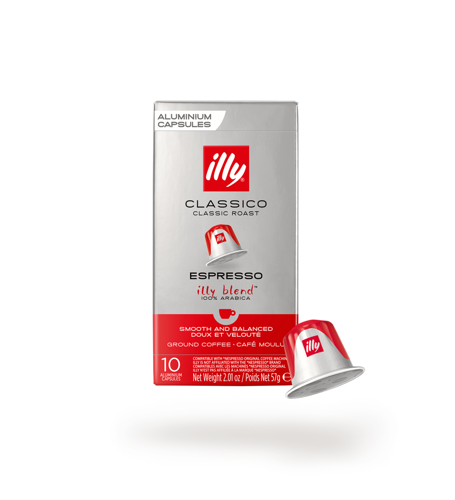 Illy - Classico Espresso Compatible by Nespresso - 10 Capsules