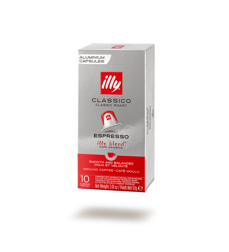 Illy - Classico Espresso Compatible by Nespresso - 10 Capsules