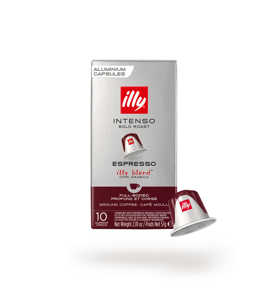 Illy - Espresso Intenso Compatible by Nespresso - 10 Capsules