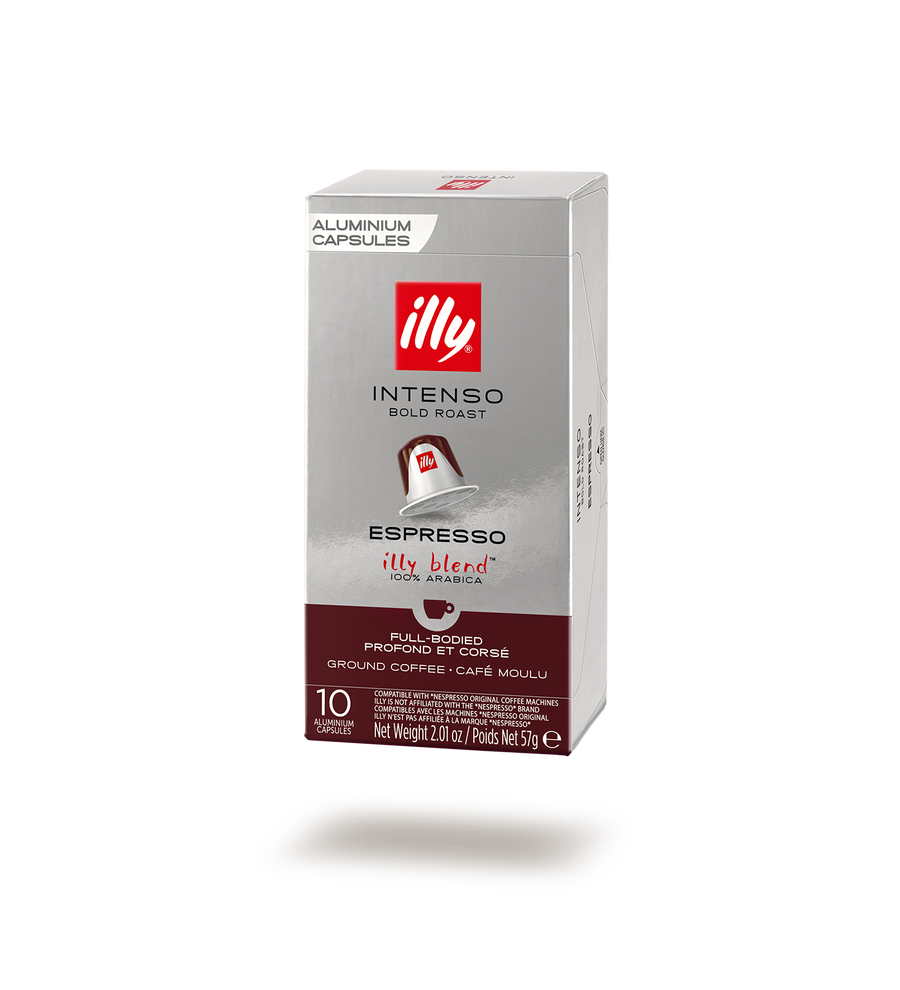 Illy - Espresso Intenso Compatible by Nespresso - 10 Capsules