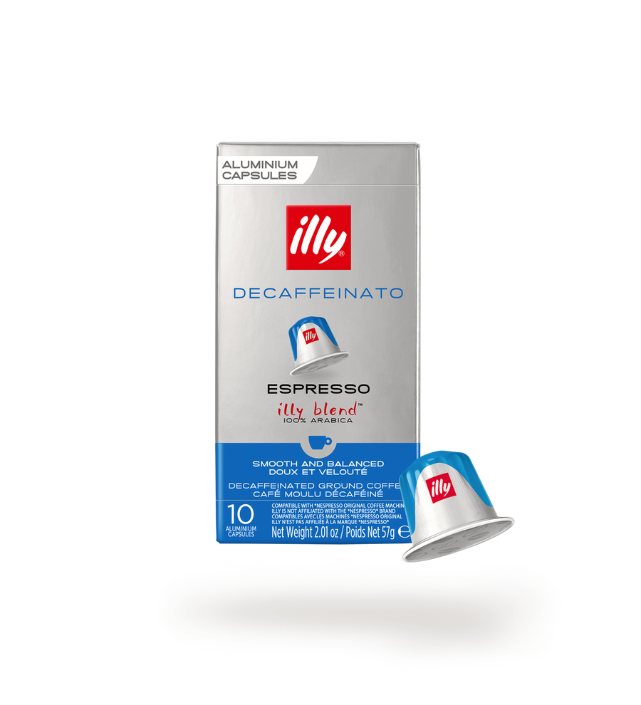Illy Espresso Decaffeinato Compatible Capsules - 10 Capsules
