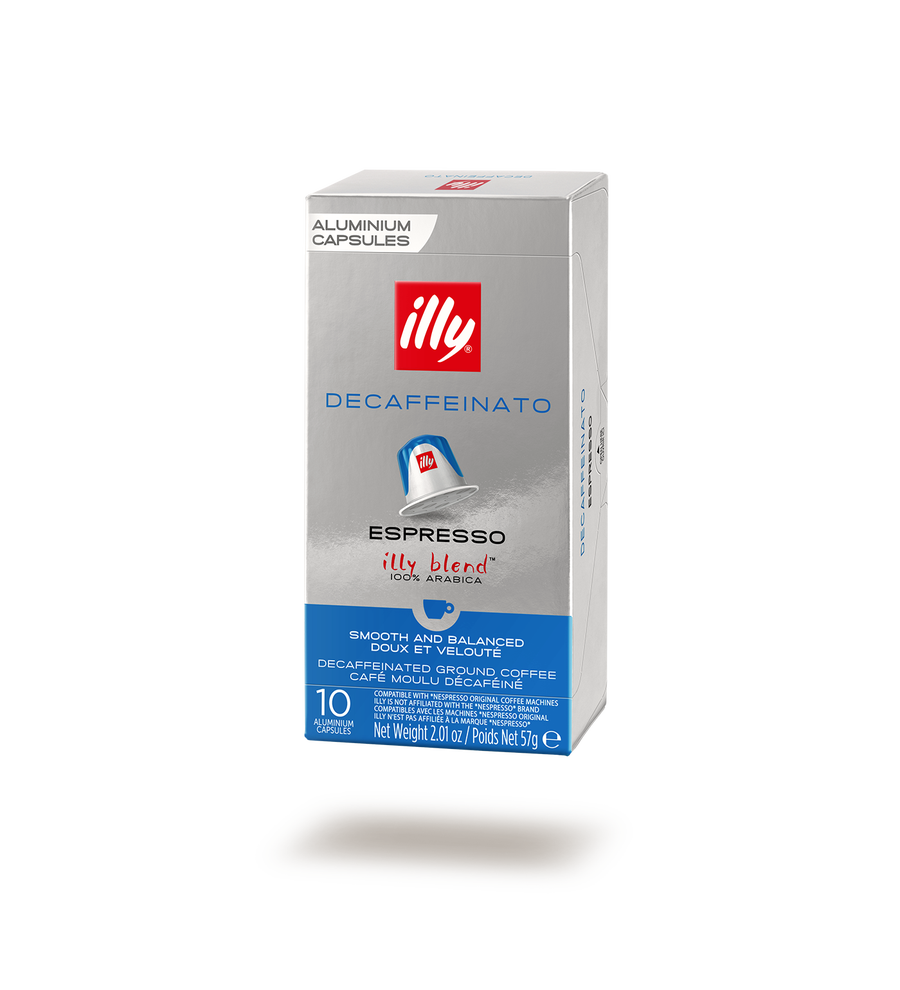 Illy Espresso Decaffeinato Compatible Capsules - 10 Capsules