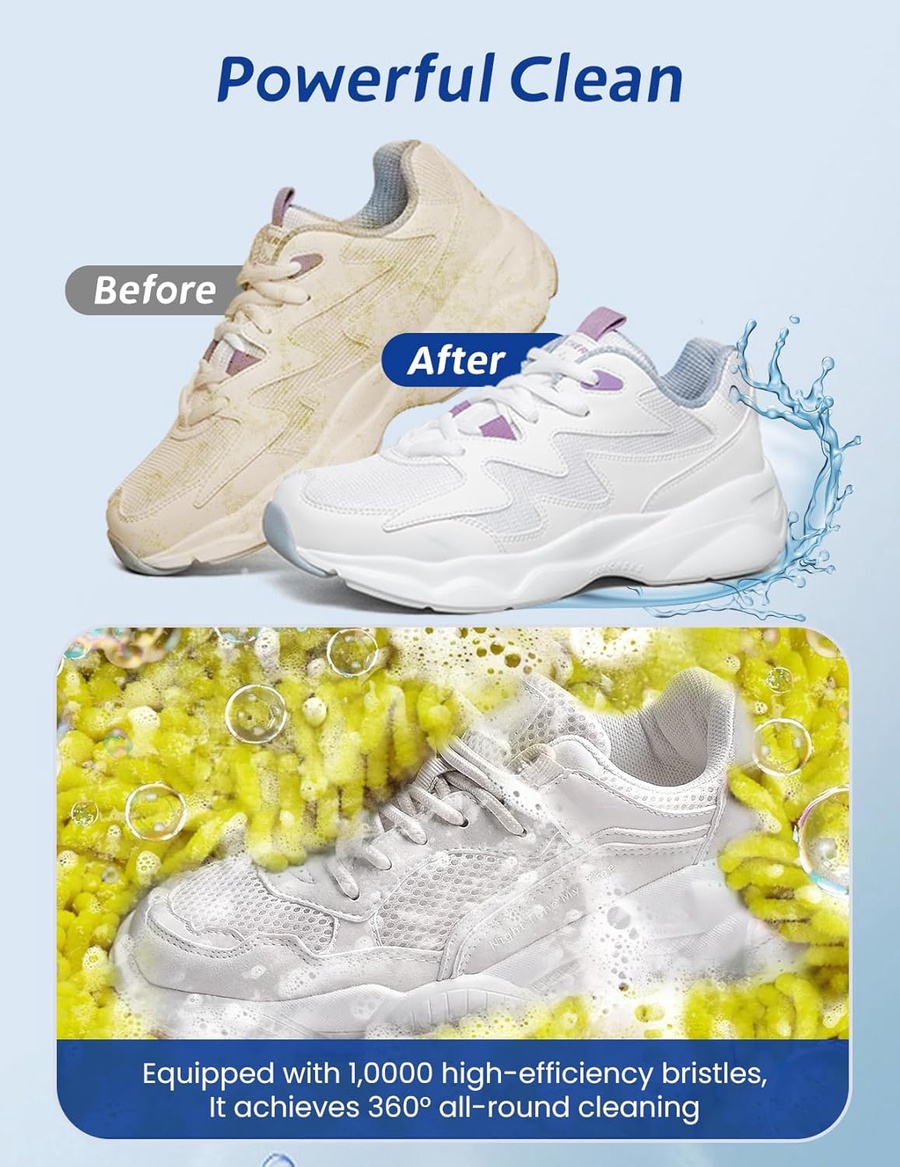 يمنع تشوّه الحذاء أثناء الغسيل