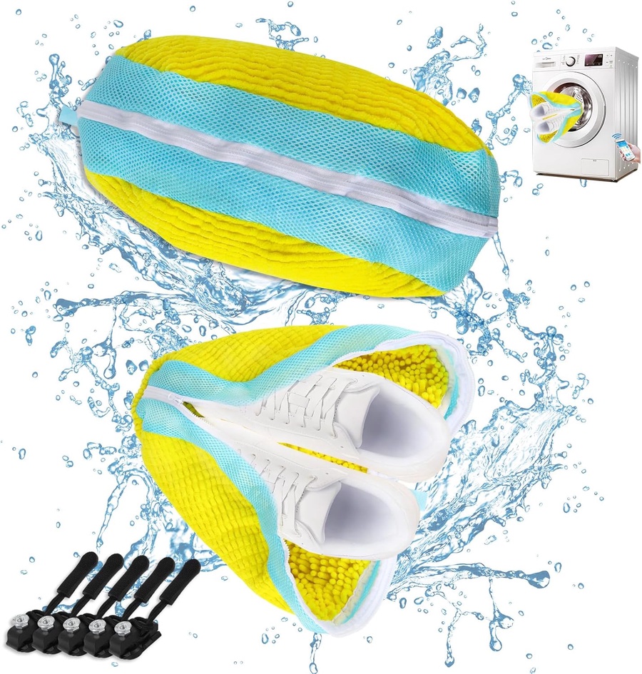 يسمح بمرور الماء والمنظف لتنظيف فعّال