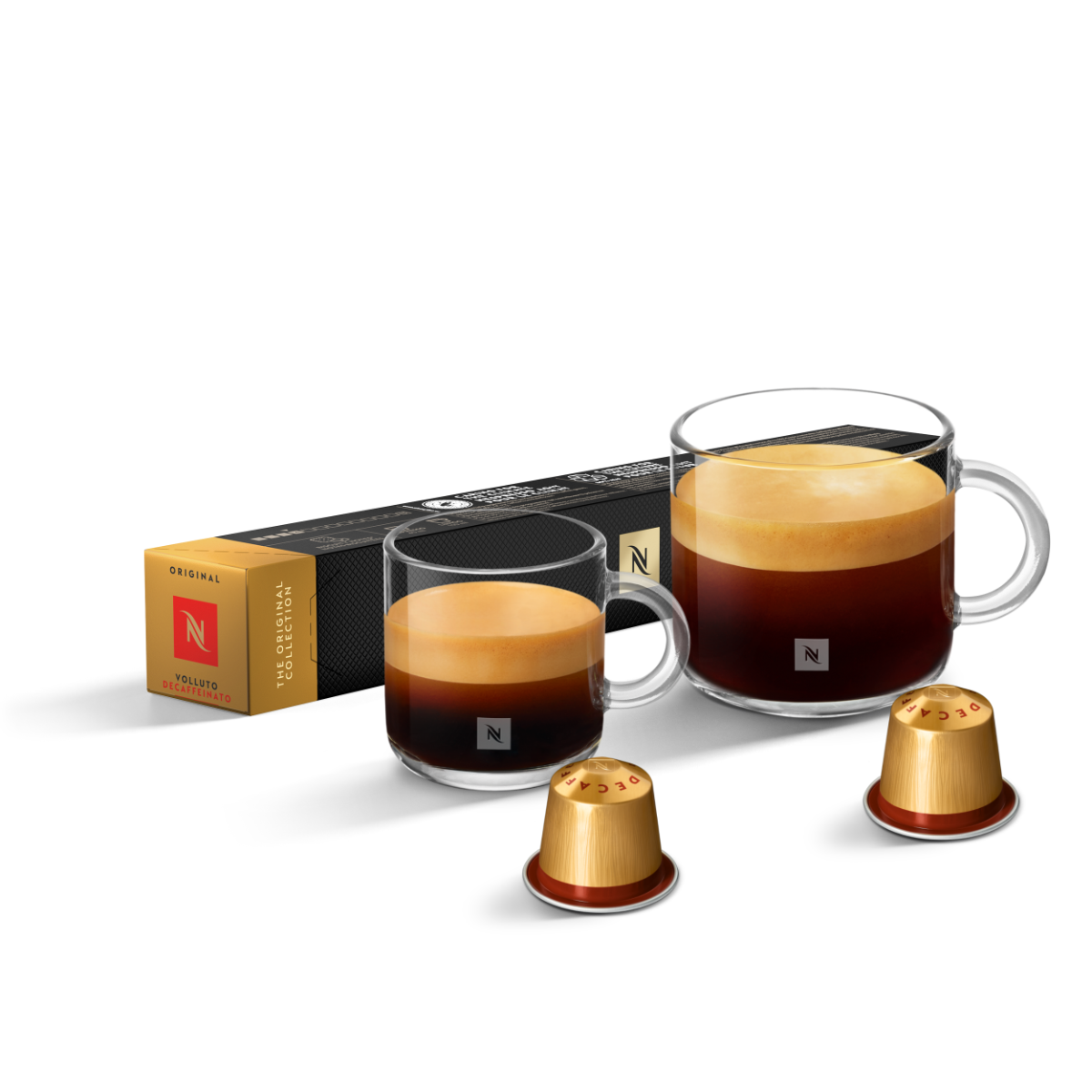 Nespresso Volluto Decaffeinato - 10 Capsules