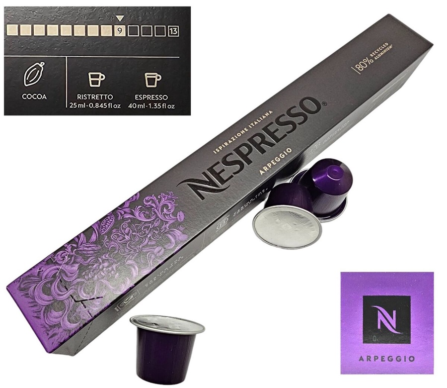 Nespresso Arpeggio Coffee 10 Capsules