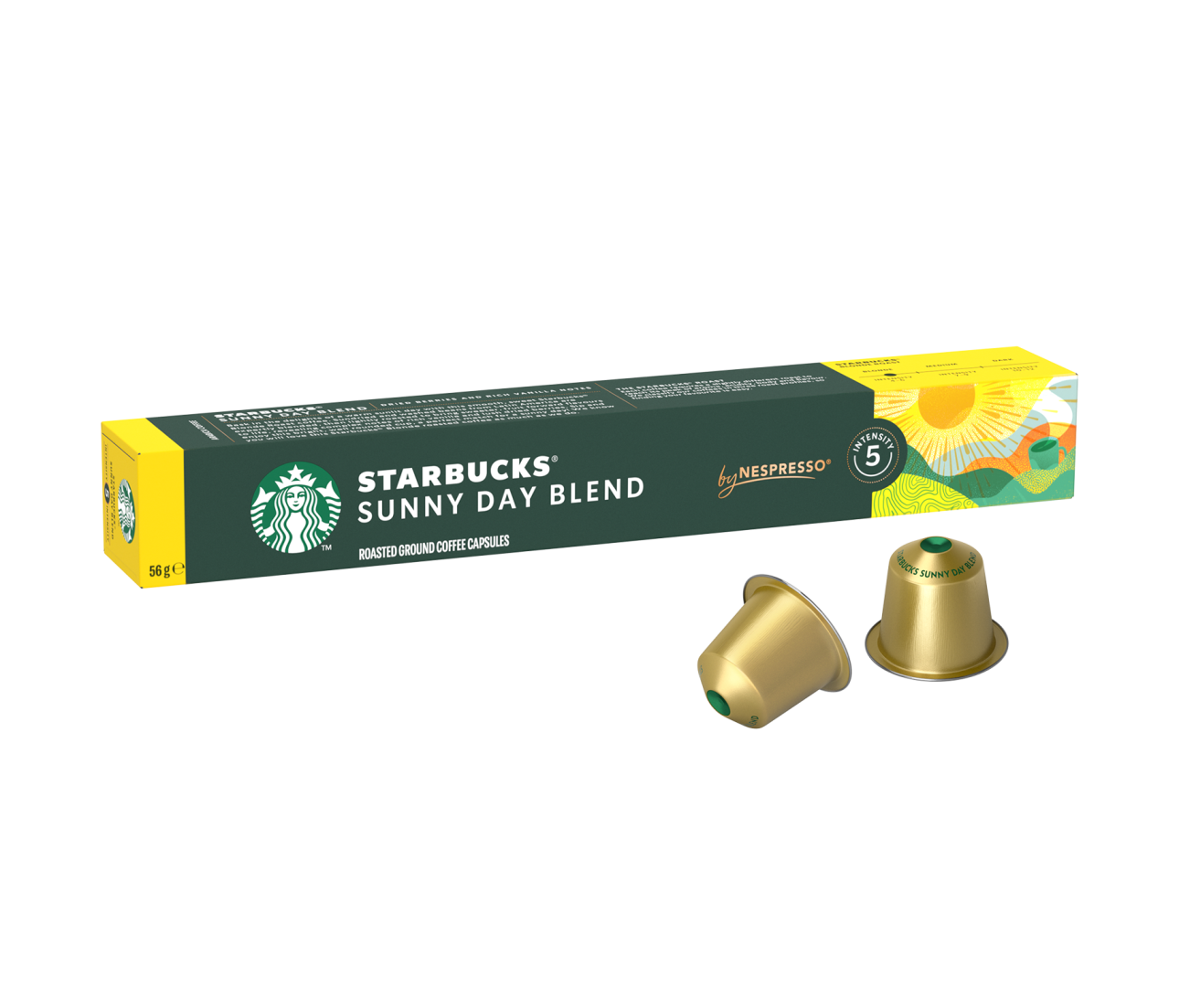 Starbucks Sunny Day Blend by Nespresso - 10 Capsules