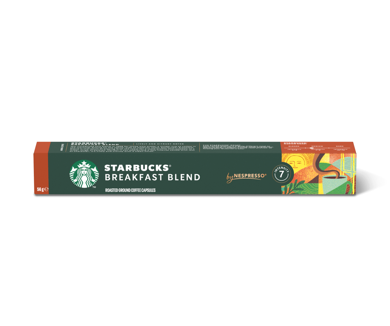 Starbucks Breakfast Blend by Nespresso - 10 Capsules